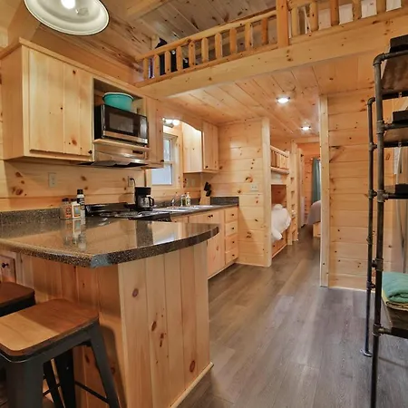 Thomas Cabin Forest Tiny Cabin With Hot Tub Chattanooga Extérieur photo