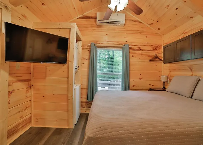 Thomas Cabin Forest Tiny Cabin With Hot Tub